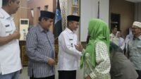 Bupati Hadiri Halal Bihalal dan Pengkuhan Perkasa