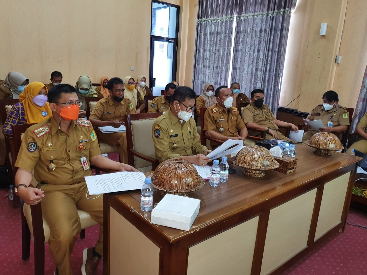 Sekda Pimpin Rapat Persiapan Monev Program Pencegahan Korupsi