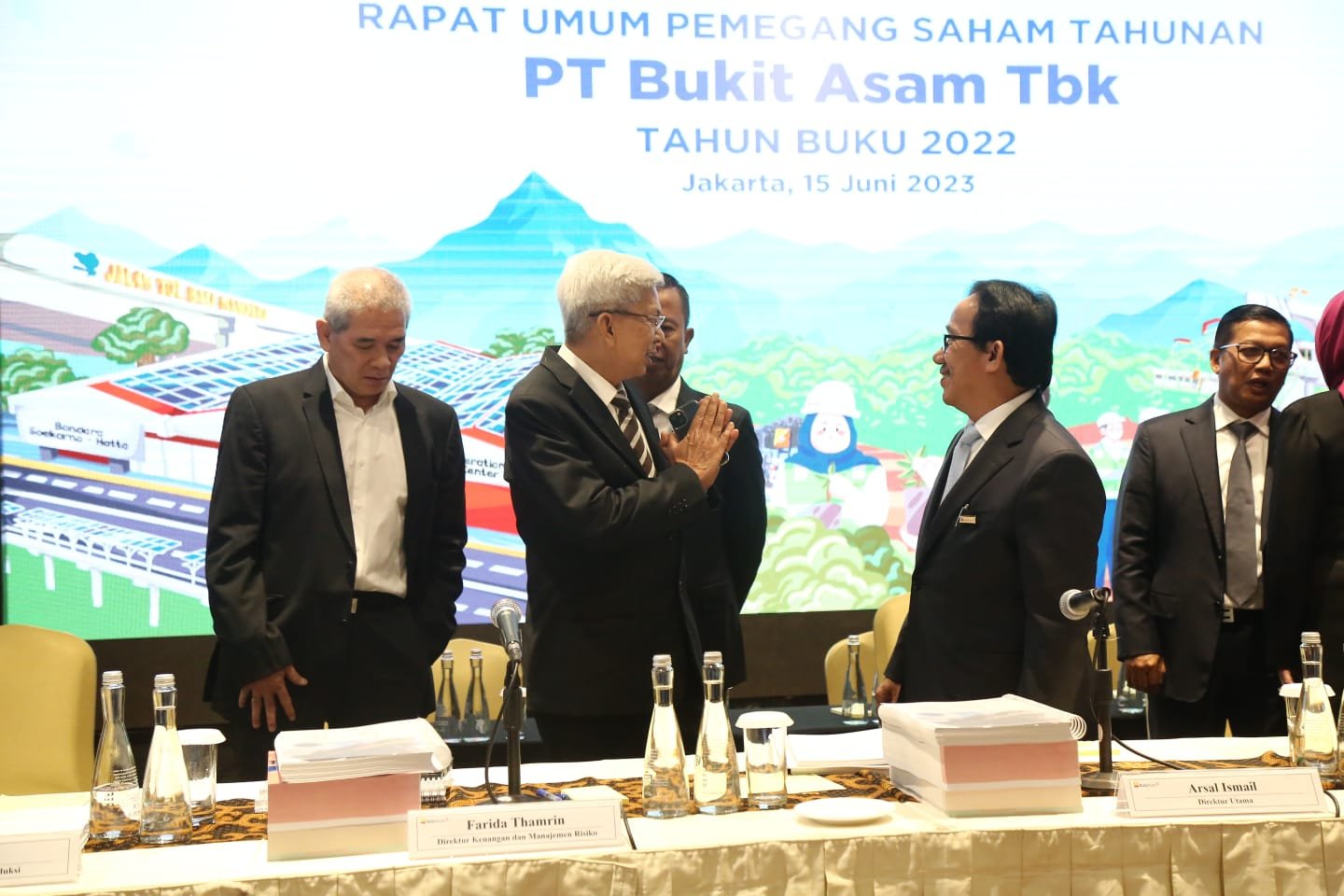 Wagub Sumsel Mawardi Yahya Apresiasi Kinerja Positif PTBA Sepanjang Tahun 2022