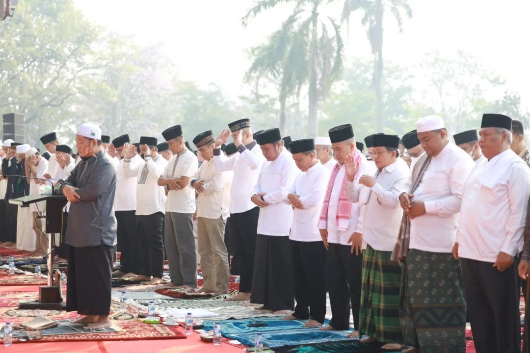 Kemarau Ekstrim , Pemprov Sumsel Gelar Sholat Istisqo