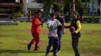 Kadis Porapar Banyuasin Membuka Festival Layang-Layang Dalam Rangka HUT Banyuasin Ke-22 Tahun