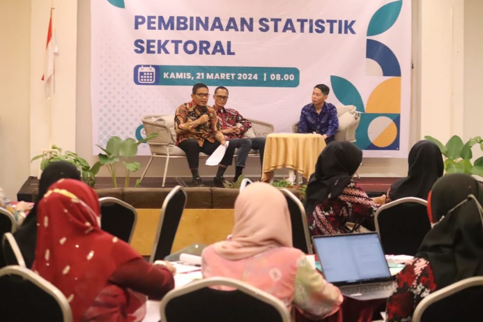 Penyelarasan Satu Data, Pembinaan Statistik Sektoral Banyuasin Digelar