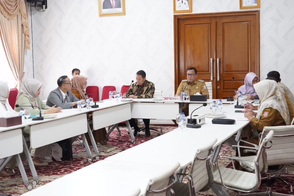 Jalin Sinergisitas, Pj Bupati Banyuasin Terima Audiensi Bank BSI
