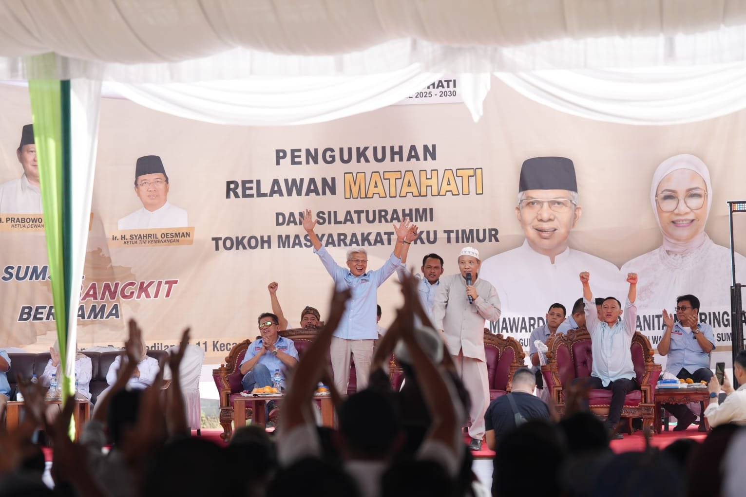 Ke OKU Timur, Mawardi Yahya Janji Kembalikan Kejayaan Pertanian di Sumsel